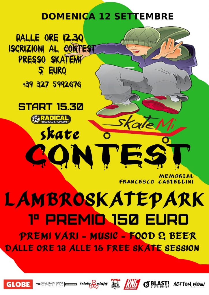 Locandina Contest Skate